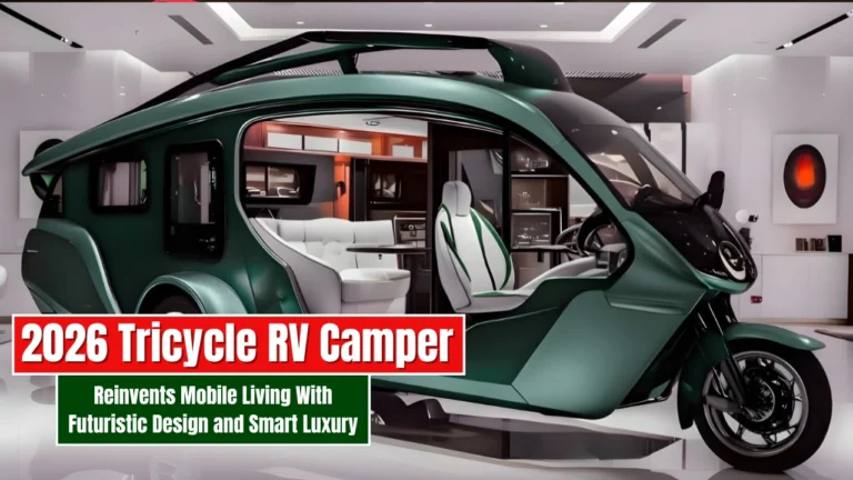 2026 Tricycle RV Camper