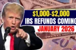 IRS Refunds Coming January 2026