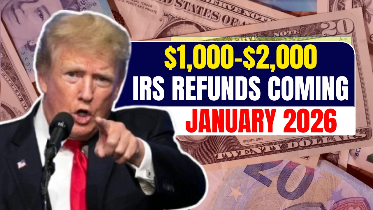 IRS Refunds Coming January 2026