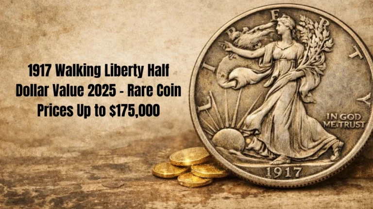 1917 Walking Liberty Half Dollar Value 2025
