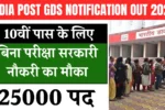 India Post GDS Notification Out 2026
