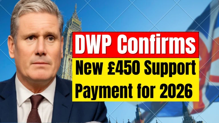 DWP Confirms New £450 Support Payment for 2026